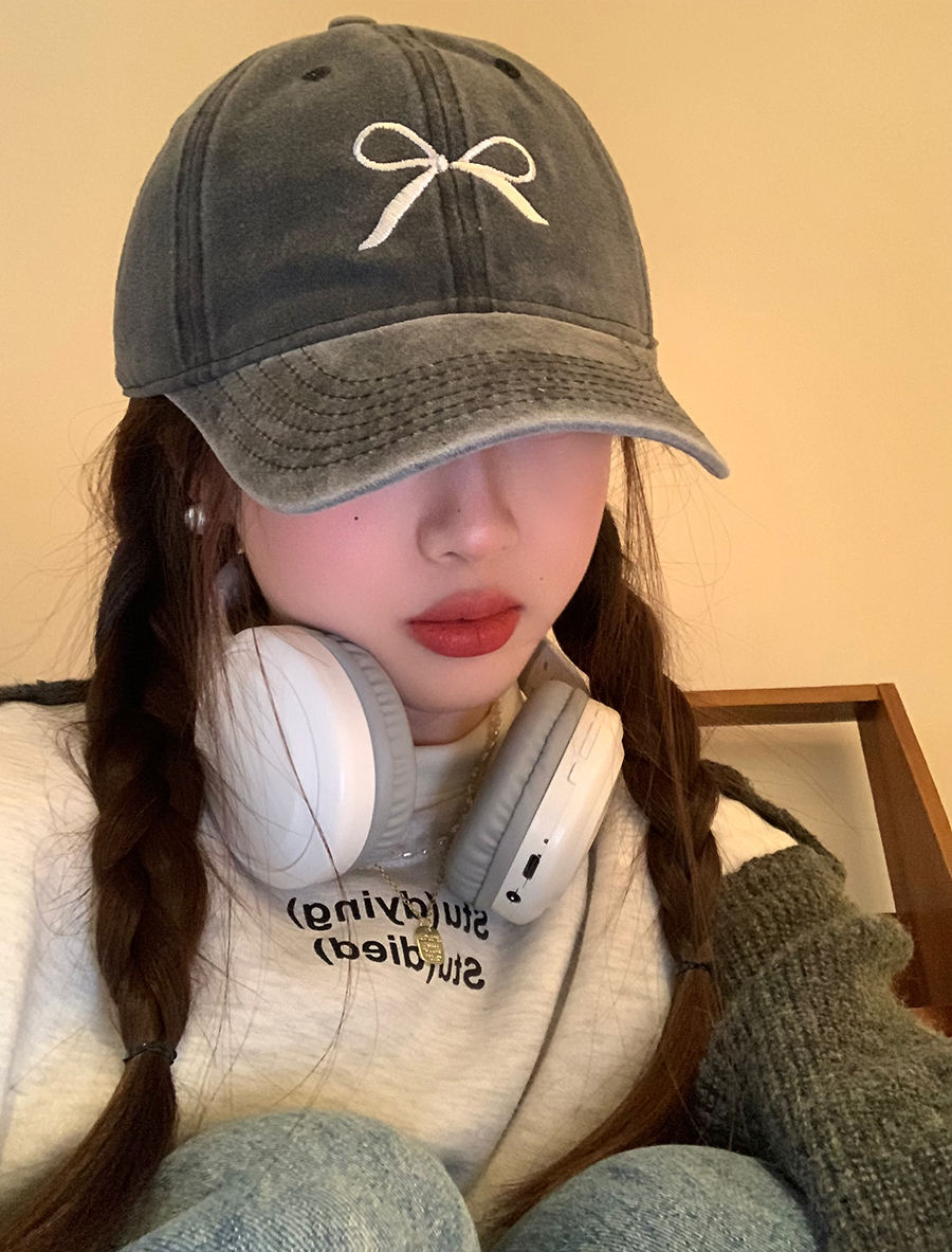 Nakış İşlemeli Ribbon Unisex Şapka