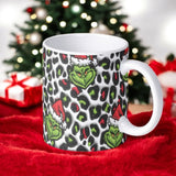 Grinch 3D Christmas Baskılı Yeni Yıl Kupası