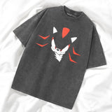 Sonic X Shadow Generations Detail Yıkamalı Oversize Vintage Tshirt