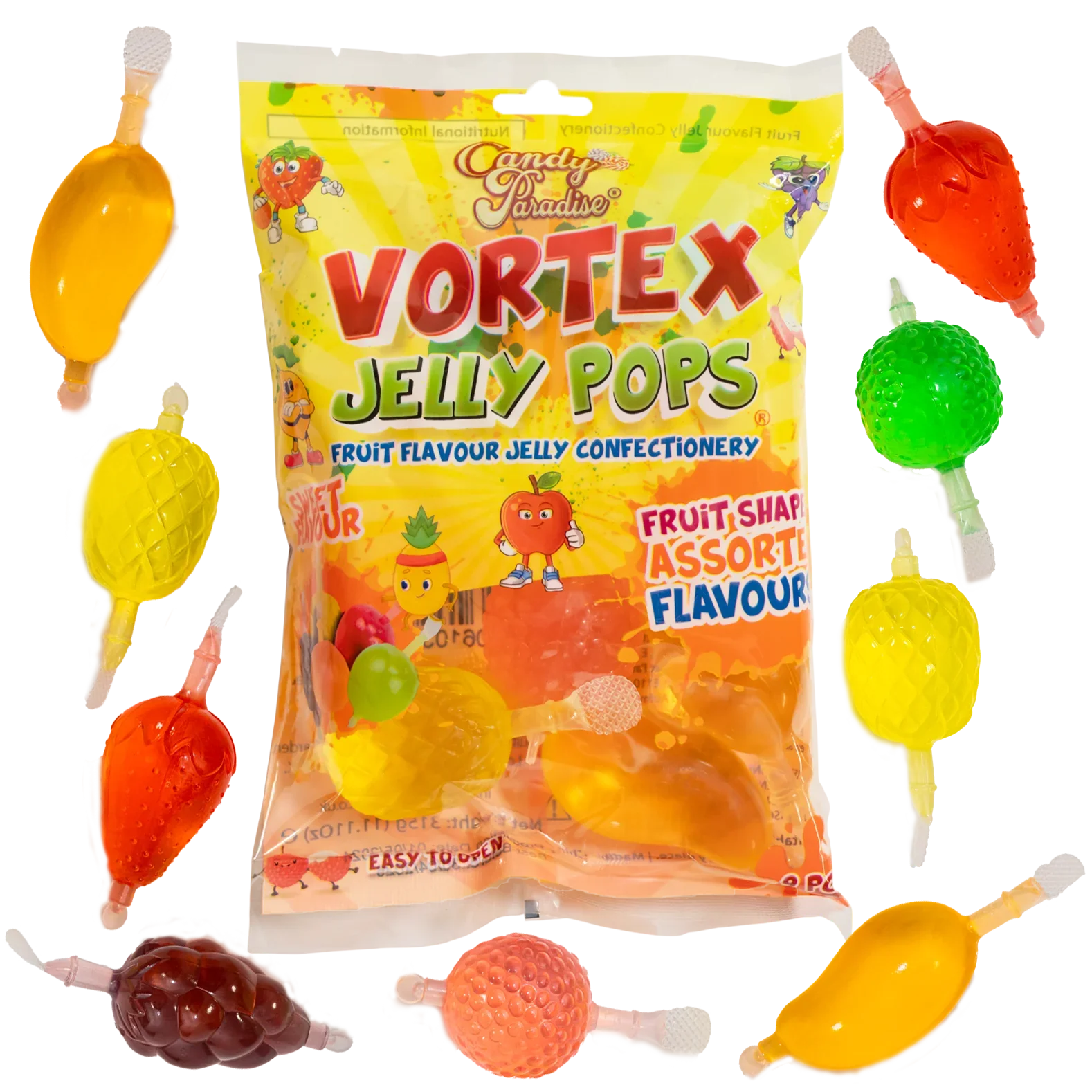 Vortex Jelly Pops Sweet Flavour