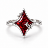 Ruby Glow Gece Yıldızı Yüzük