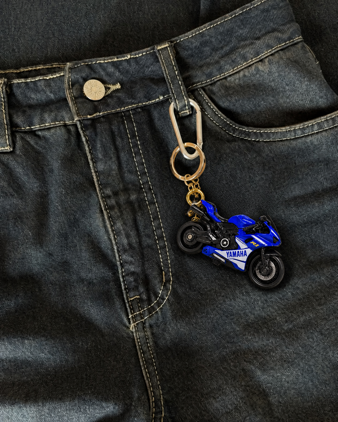 Supersport Motorbike Temalı Charm Anahtarlık