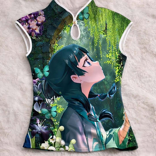 Kusuriya no Hitorigoto Vintage Kolsuz Crop