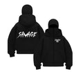 Balaclava Touz Savage Baskılı Ninja Hoodie Sweatshirt