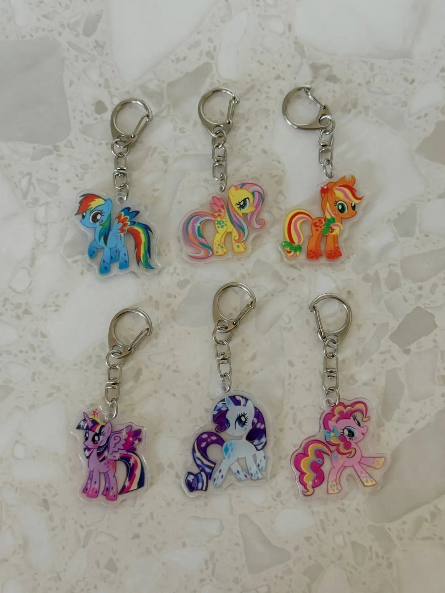 My Little Ponny Temalı Anahtarlık