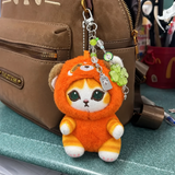 Cute Cat Design Peluş Anahtarlık