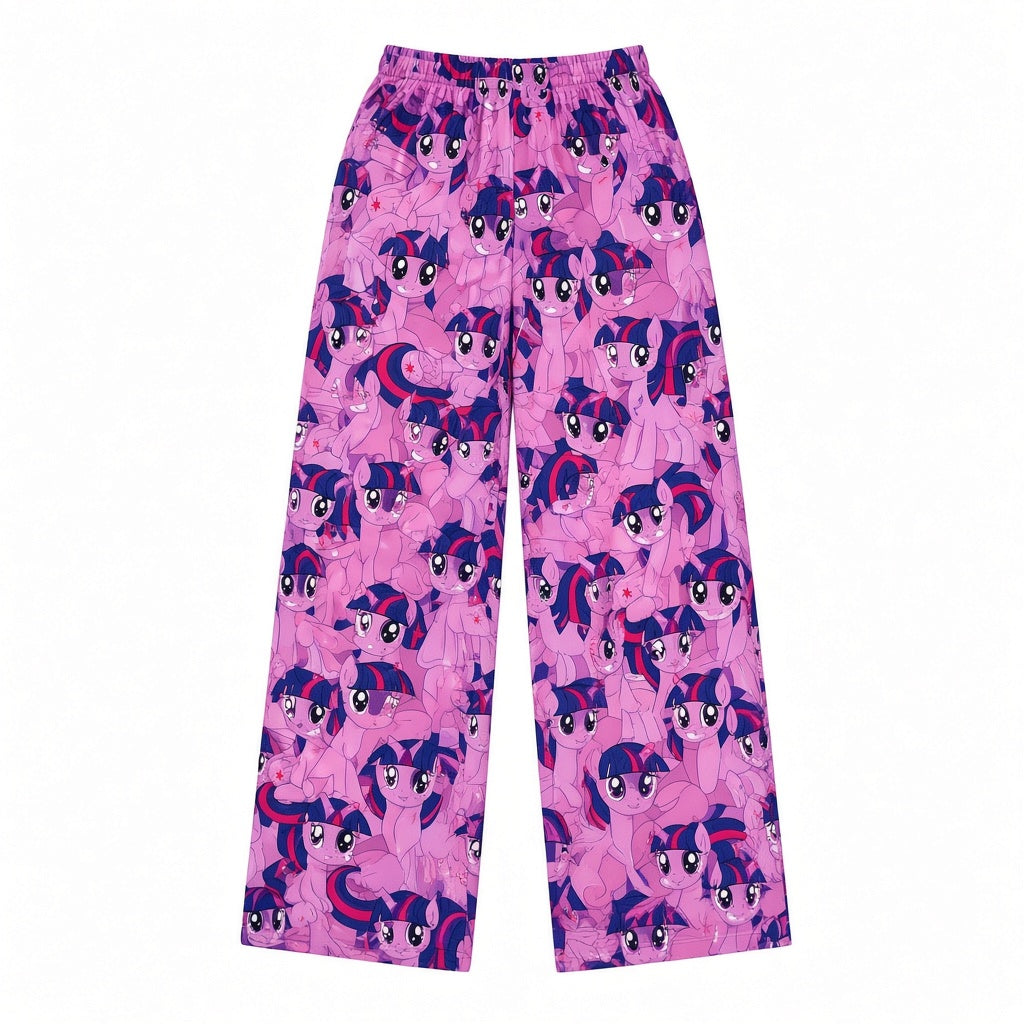 My Little Pony Tasarımlı Unisex Oversize Eşofman Altı