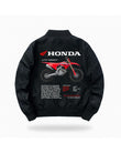 Motorbike Unisex Bomber Ceket
