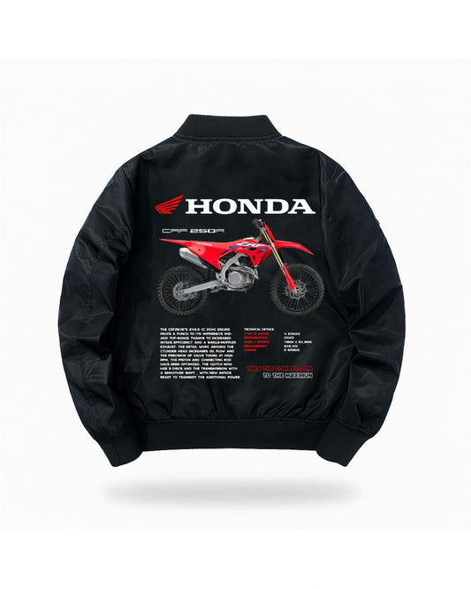 Motorbike Unisex Bomber Ceket