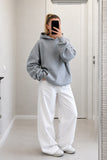 Wing Sırt Dantel Kanat Detaylı Sweatshirt