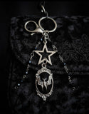 Gothic Grunge Temalı Charm Anahtarlık