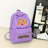 CapiBara Baskılı Renkli Unisex Okul Sırt Çantası