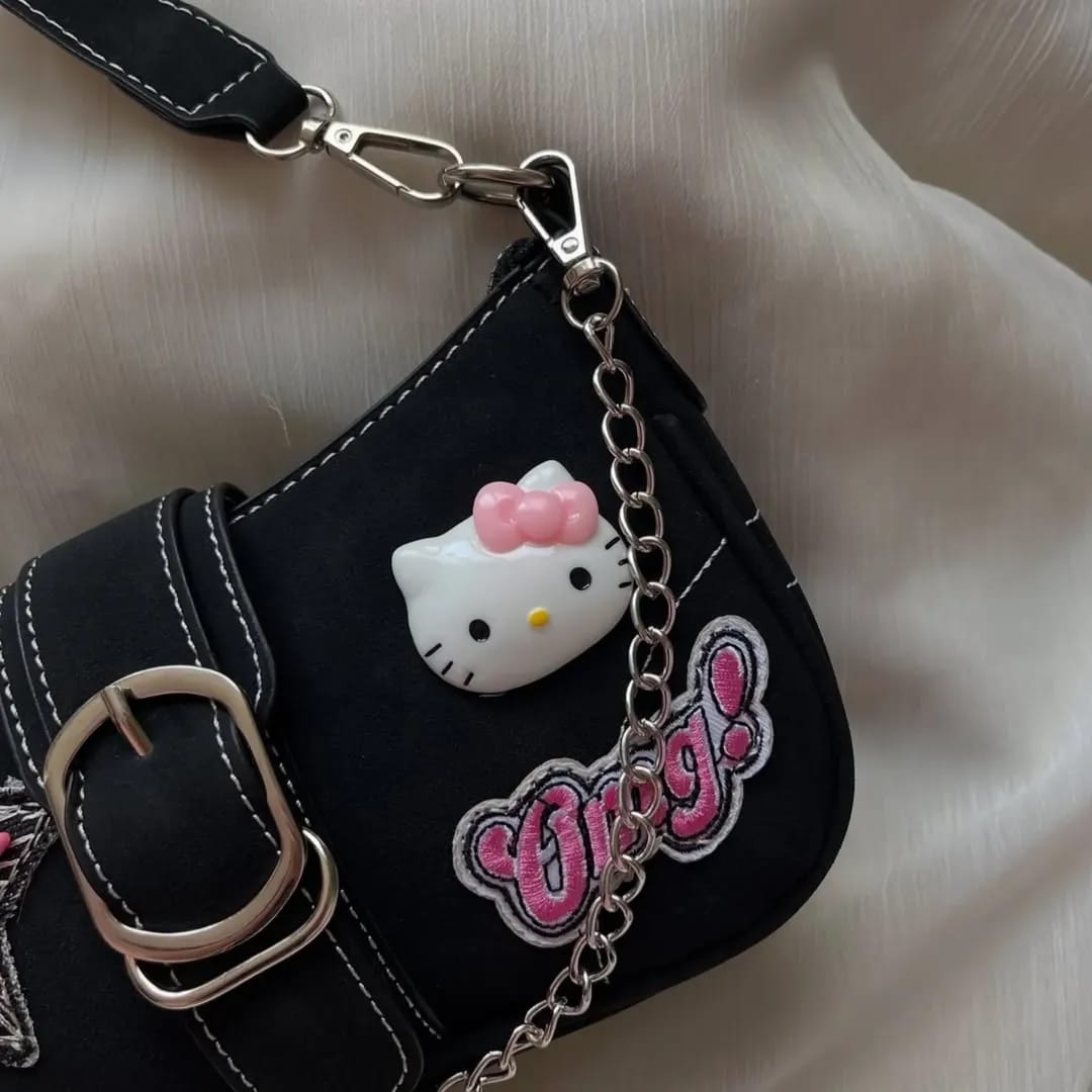 Sanrio Y2K Tarzı Küçük Omuz Çantası