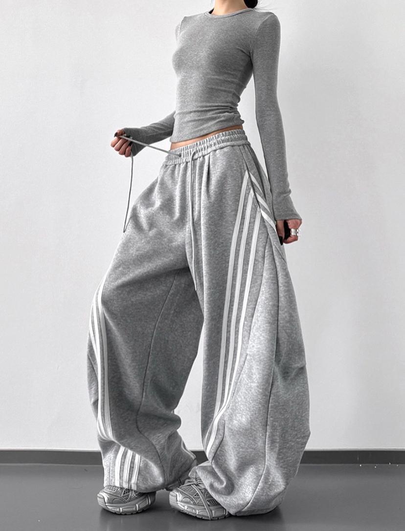 Subcore Balloon Oversize Beli İpli Baggy Eşofman Altı