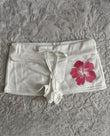 Pembe Sakura Flower Mini Şort