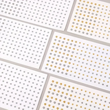 180 Adet Kendinden Yapışkanlı Su Geçirmez Yeniden Kullanılabilir Sahte Piercing