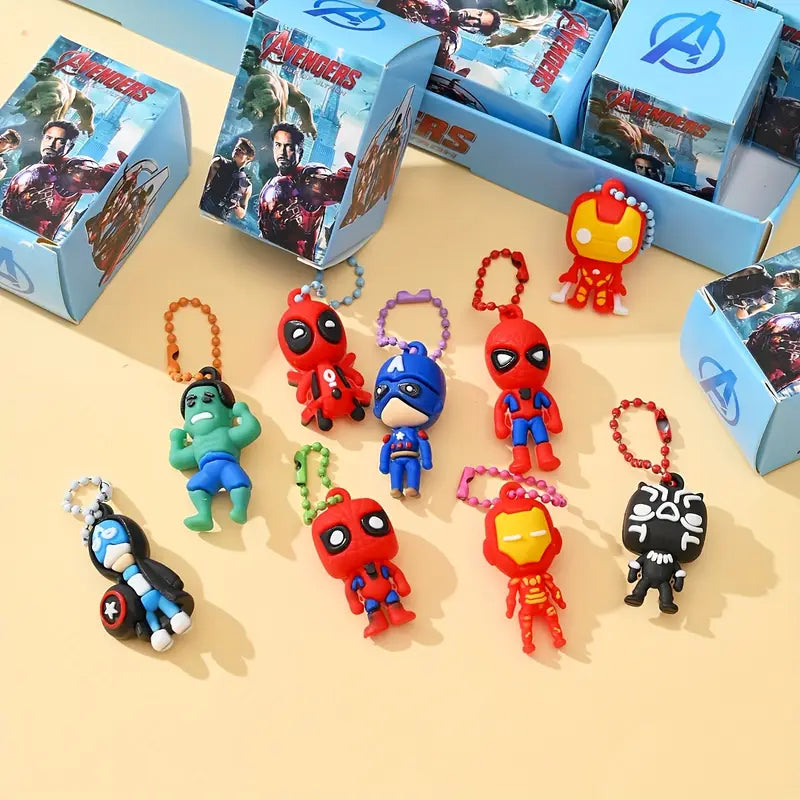 24 Avengers Karakterli Sürpriz Kutu Figürleri | Tekli Gönderilir