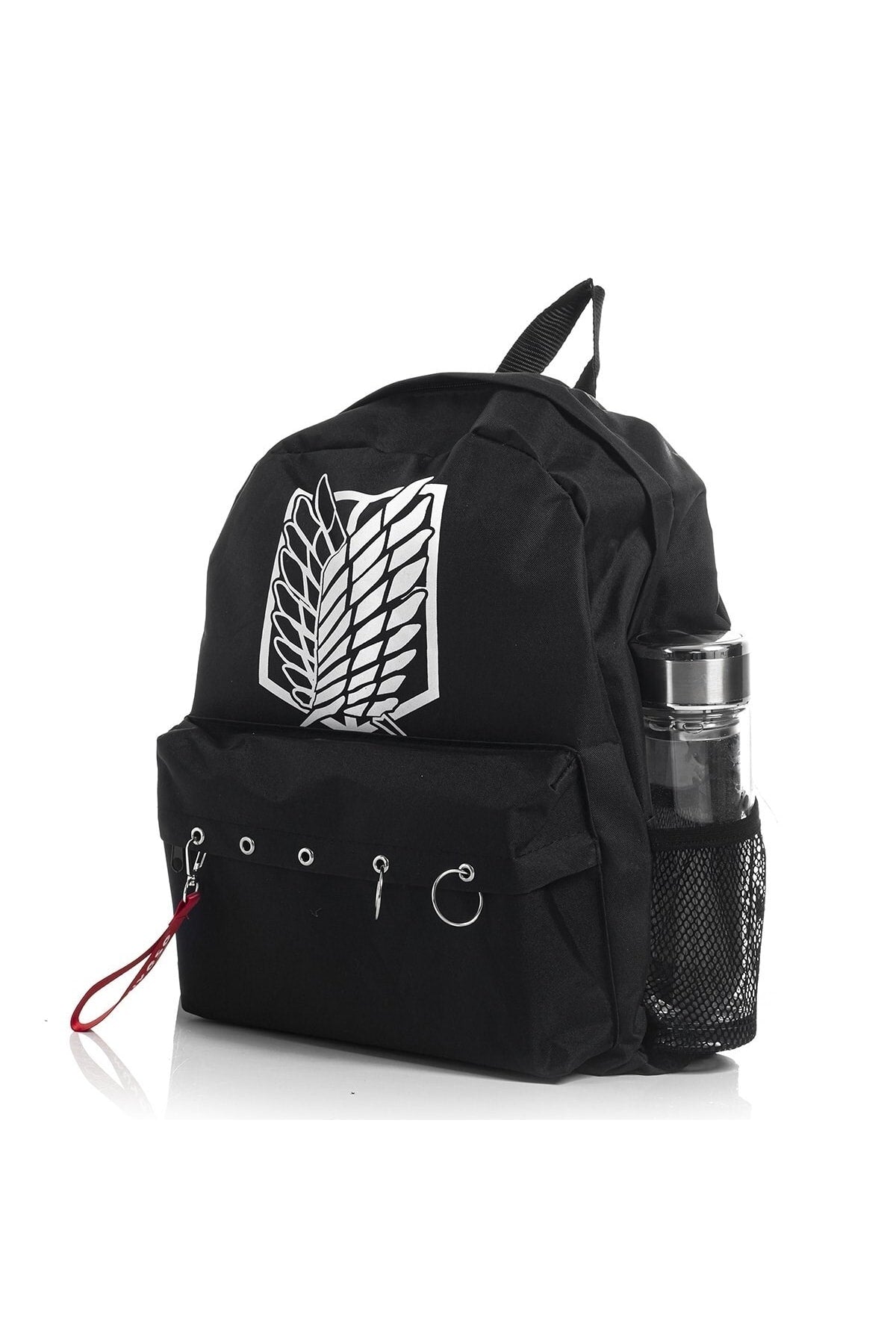 Anime Attack On Titan Laptop Sırt Çantası Piersingli