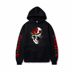 Anime Bersek Baskılı Oversize Hoodie