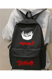 Anime Berserk Baskılı Unisex Okul Sırt Çantası
