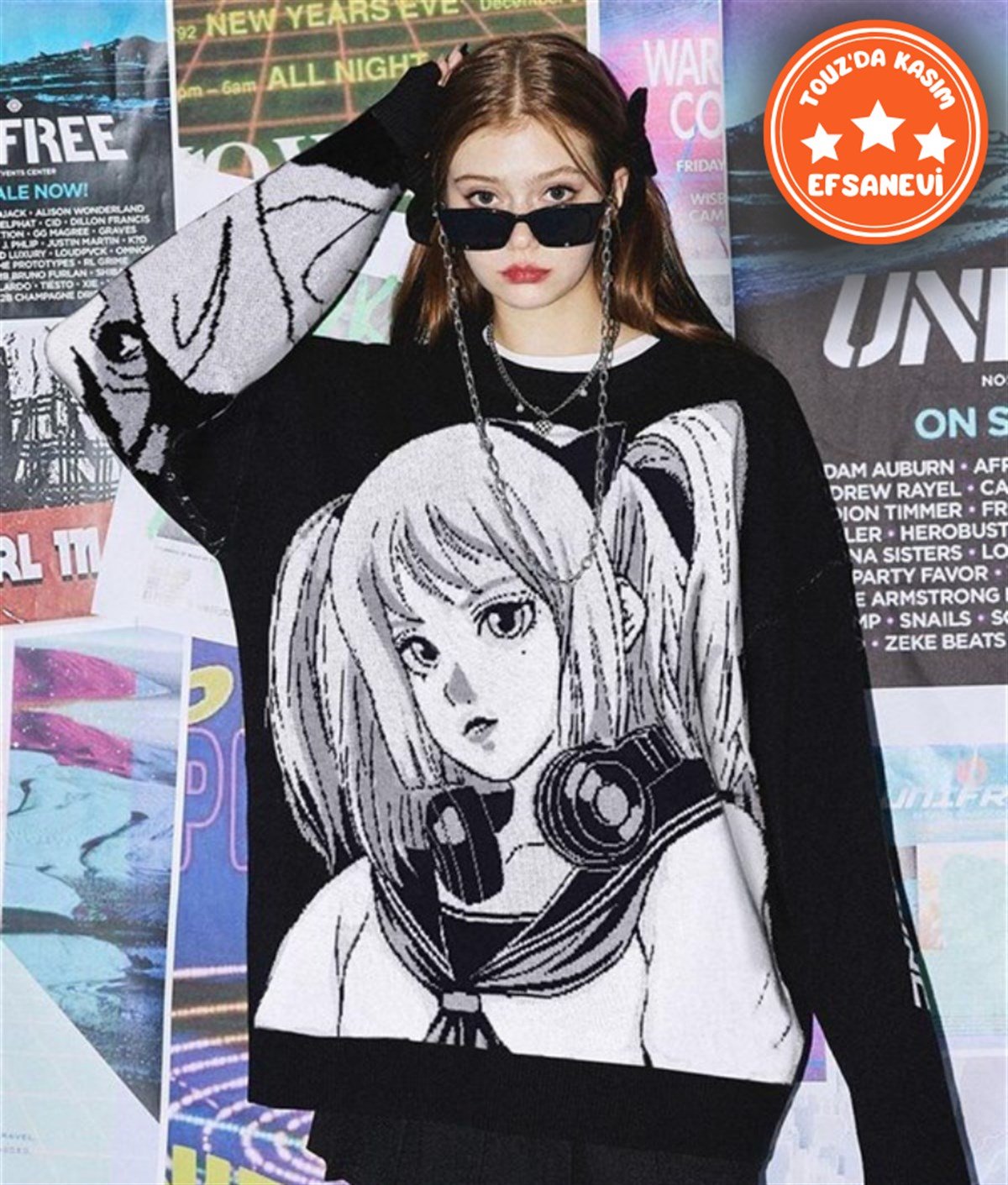 Anime Death Note Misa Cosplay Unisex Oversize Kazak