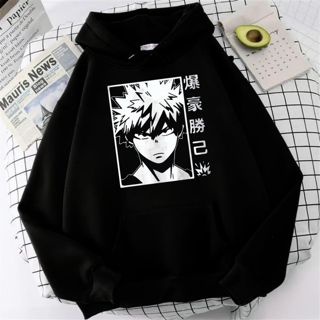 Anime My Hero Academia Katsuki Bakugo Oversize Hoodie