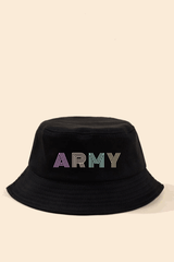 Army Siyah Bucket Balıkçı Şapka