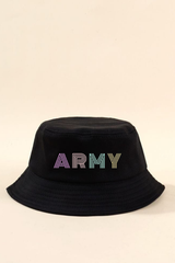 Army Siyah Bucket Balıkçı Şapka