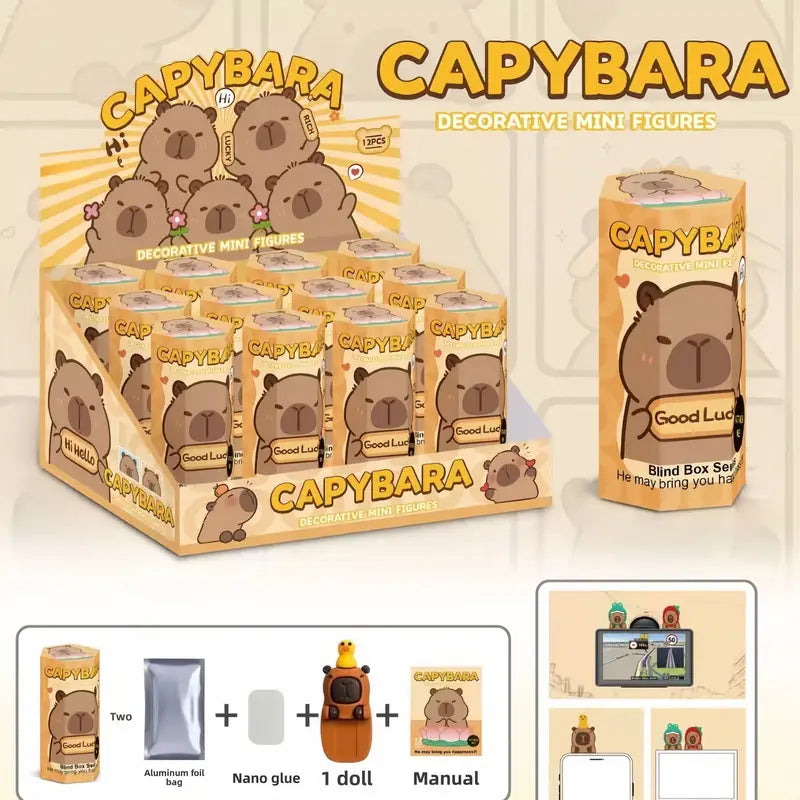 CapiBara Sürpriz Kutu Serisi (1 Adet)