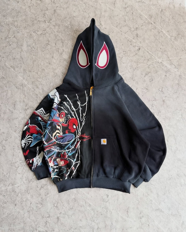 Spider Man Unisex Oversize Ceket Hırka Hoodie | ÖN SATIŞ
