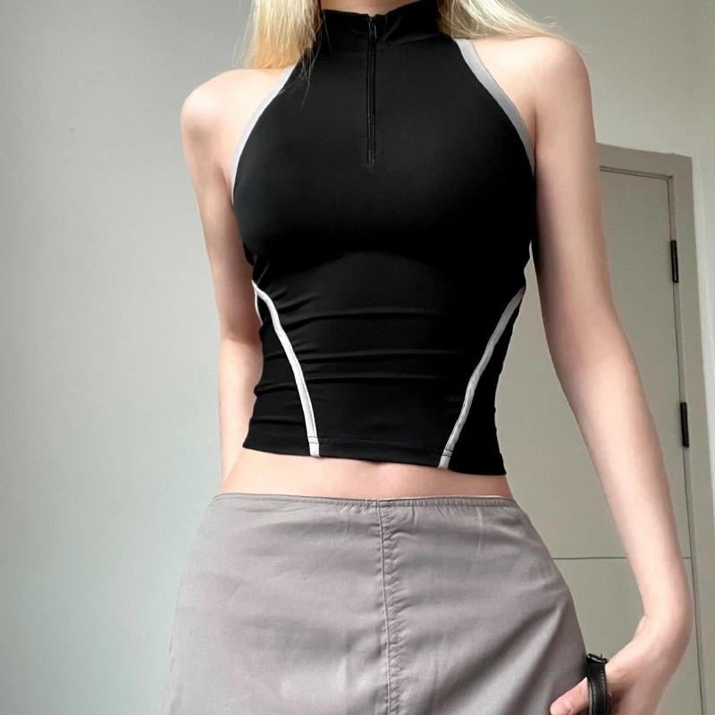 Backless Biyeli Crop Top