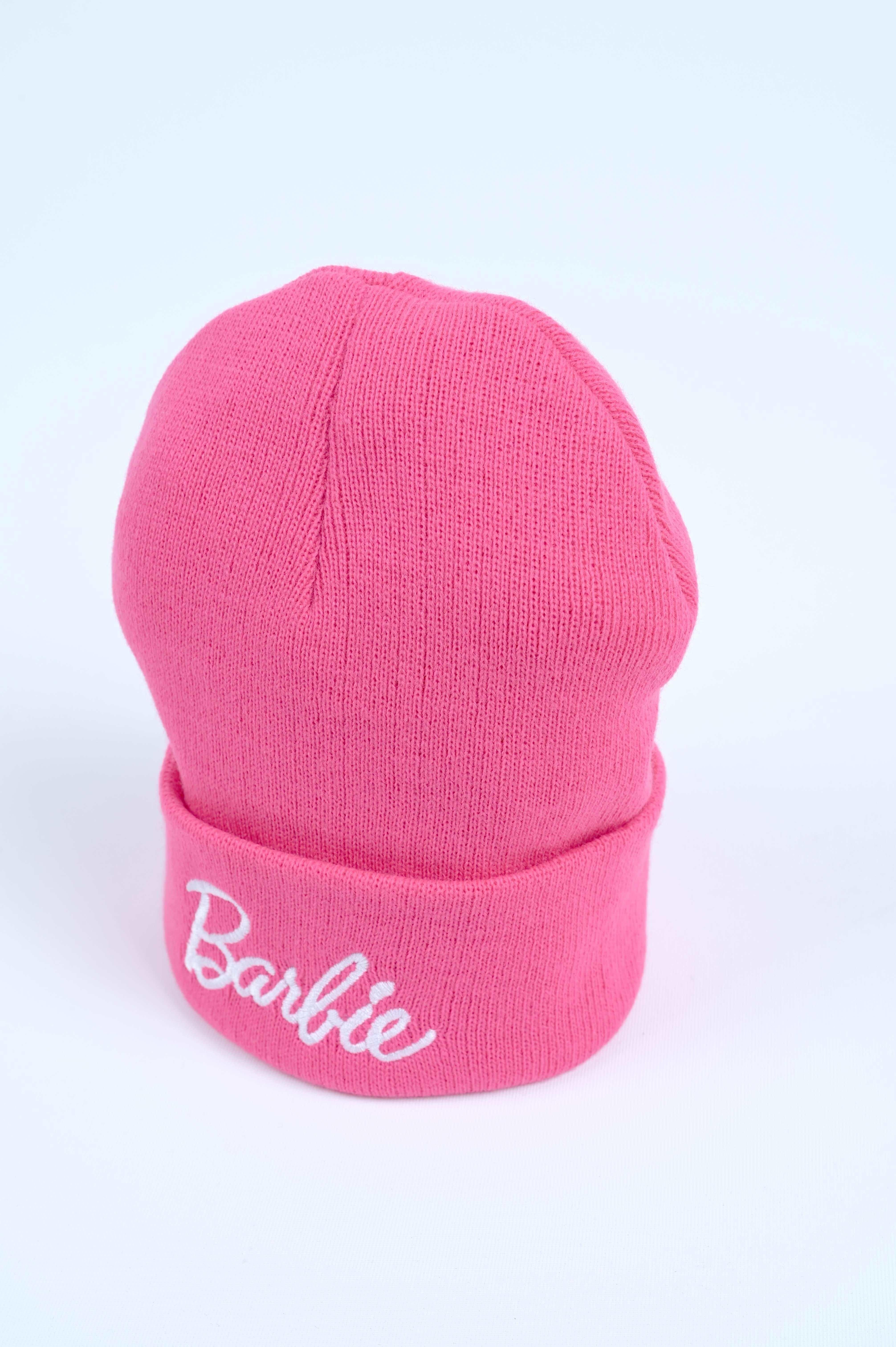 Barbie Nakış İşleme Unisex Pembe Bere