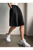Basic Unisex Baggy Oversize Bermuda Şort