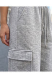 Basic Unisex Baggy Oversize Kargo Cep Bermuda Şort