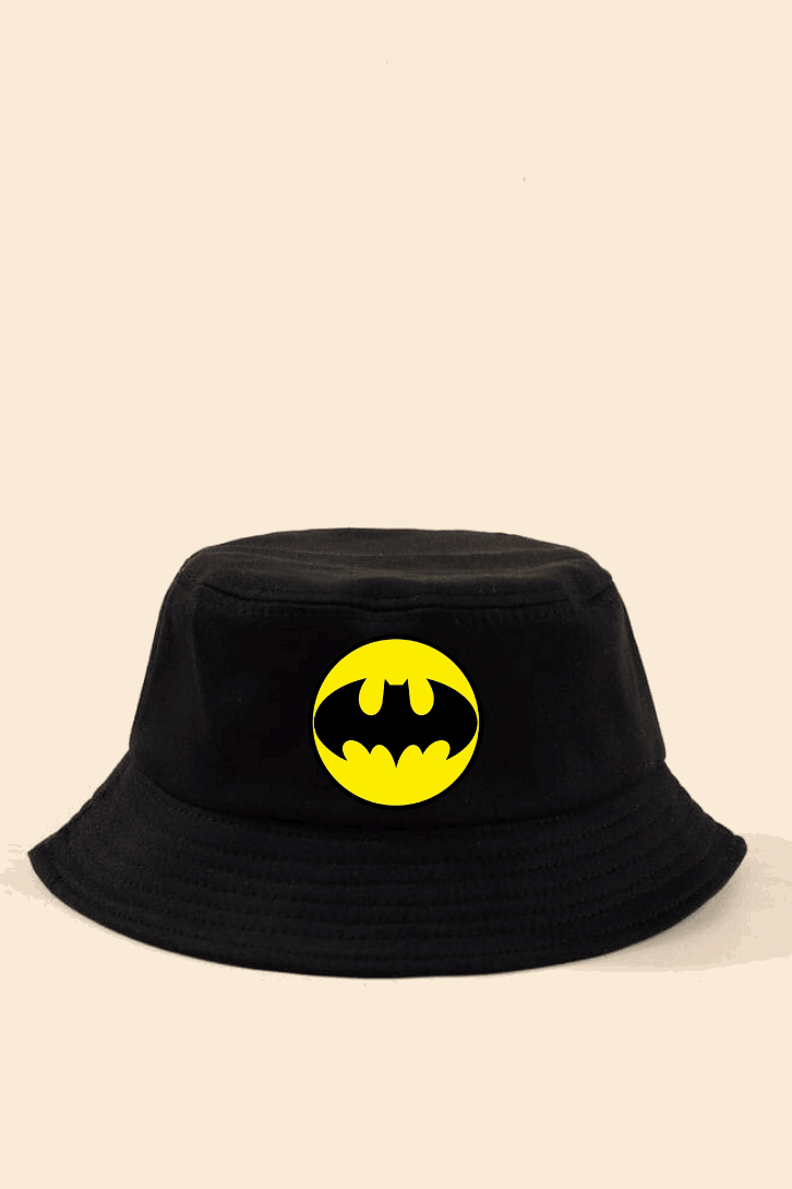 Batman Baskılı Bucket Balıkçı Şapka