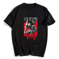 Berserk Siyah Unisex Oversize T-shirt