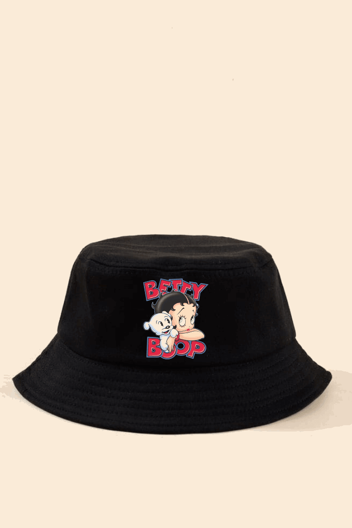 Betty Boop Bucket Balıkçı Şapka