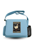 BlackCo Duck Anatomy Baskılı Unisex Yeşil Postacı Çantası