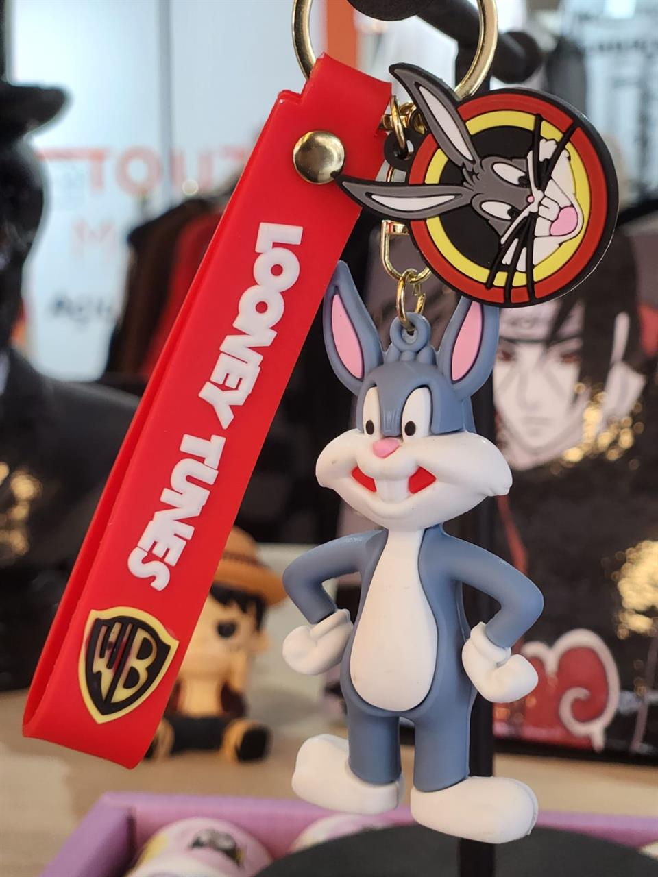 Bugsbunny Figürlü Silikon Anahtarlık