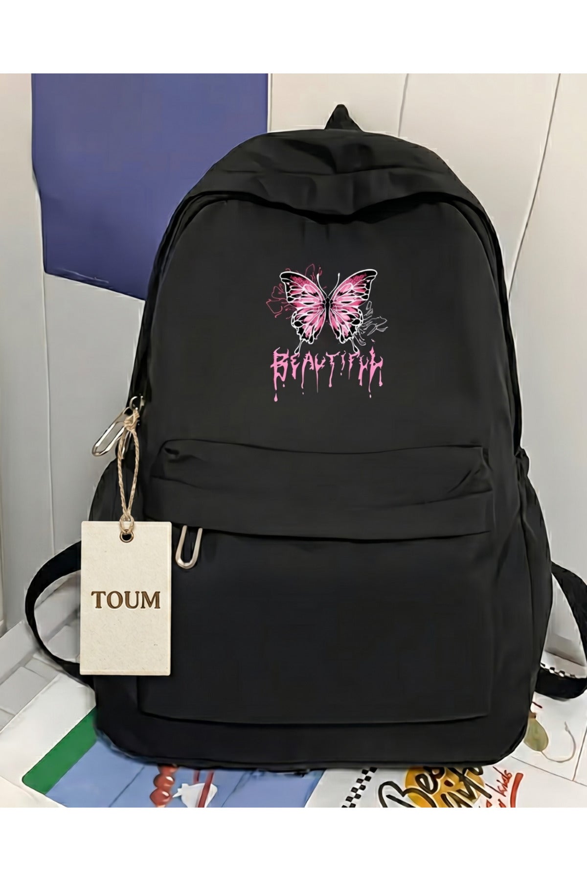Butterfly Baskılı Okul, Dershane, Kurs Sırt Çantası