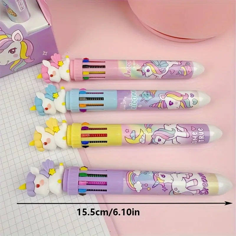 1 adet My Little Pony Çekilebilir Gökkuşağı Kalem Karışık Renk