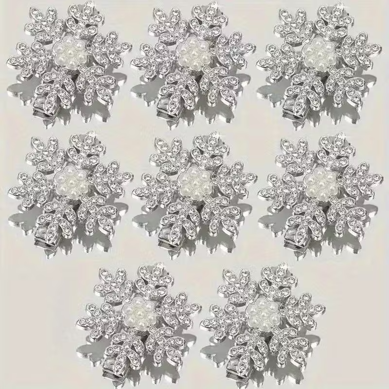 Tekli Kar Tanesi Saç Tokası