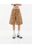 Camo Cargo Harajuku Y2K Unisex Şort Bermuda