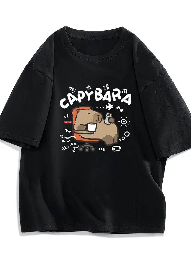 Capybara Unisex Oversize T-shirt