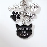 Mother Of Cat Charm Anahtarlık