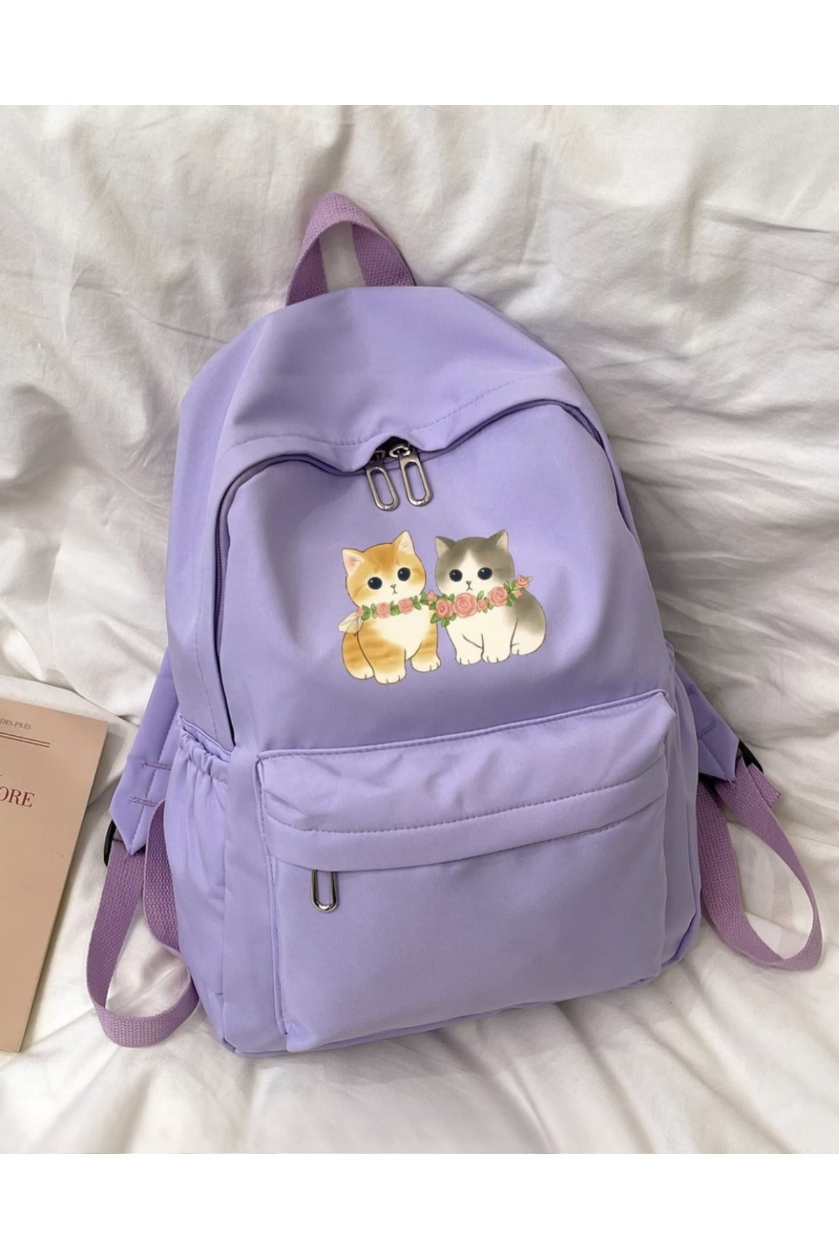 Cute Animal Serries Baskılı Okul, Dershane, Kurs Sırt Çantası