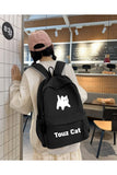 Cute Cat Baskılı Okul, Dershane, Kurs Sırt Çantası