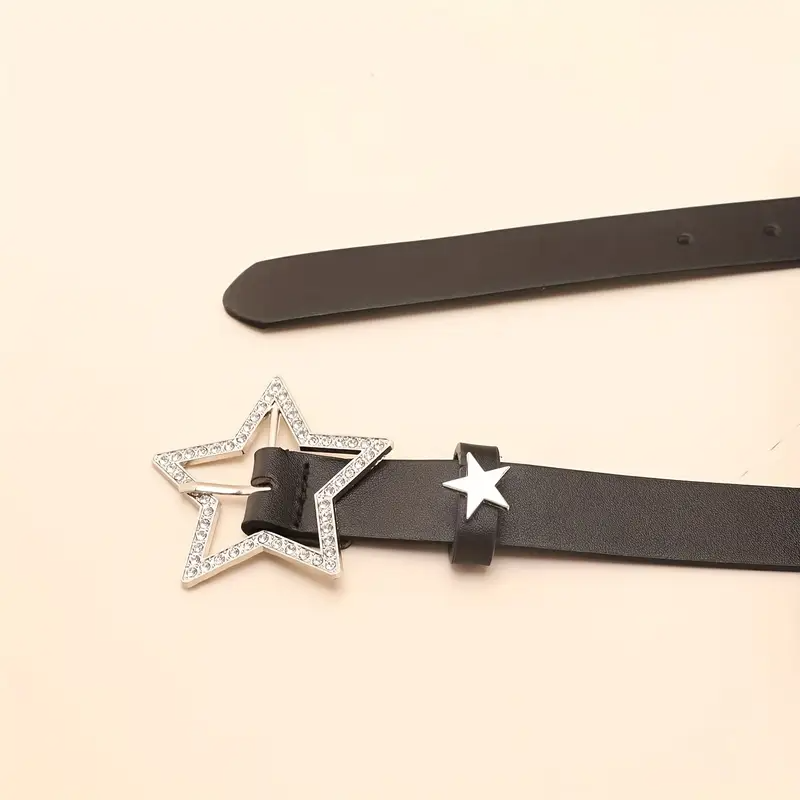 Star Taşlı Streetwear Kemer