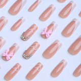 Cute Ribbon Takma Tırnak