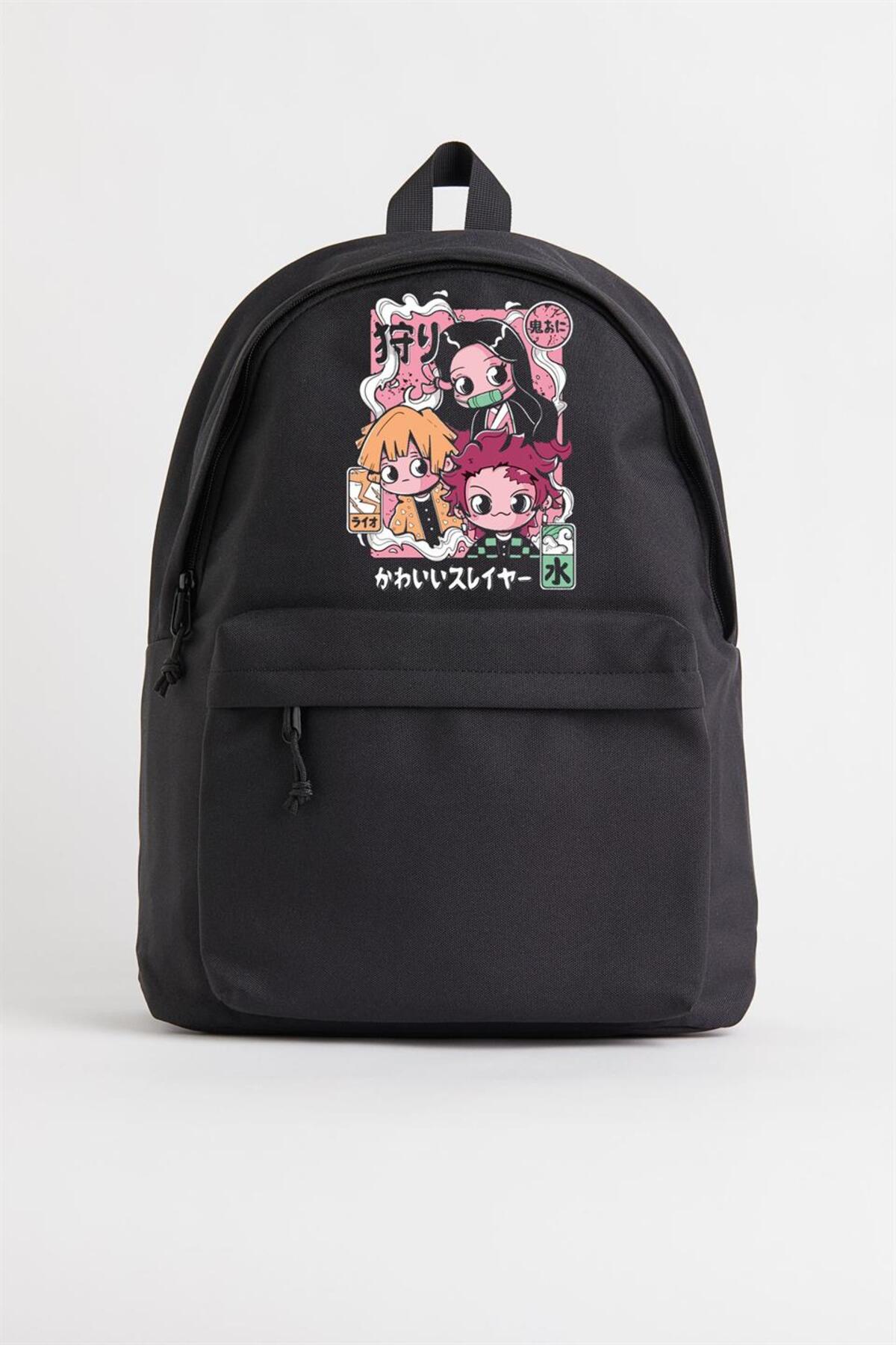 Darween  Demon Slayer Cover Baskılı Unisex Sırt Çantası